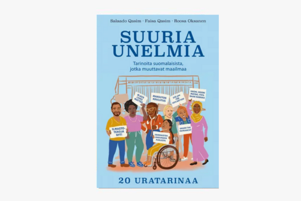 Kannen kuvitus Suuria unelmia