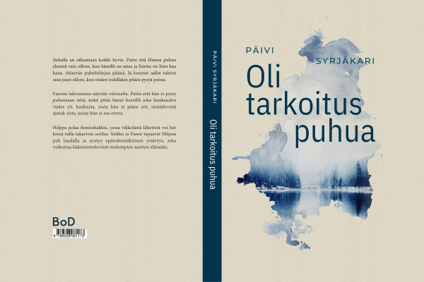 Kannen kuvitus Oli tarkoitus puhua